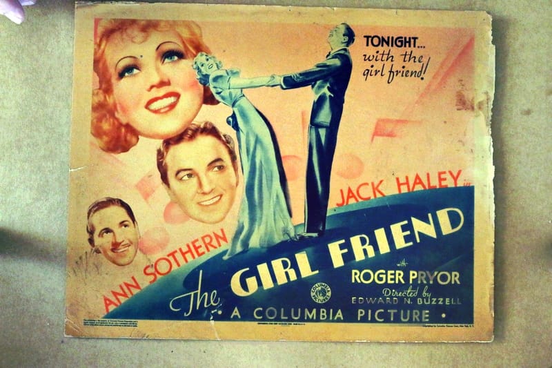 ORIGINAL LOBBY CARD - GIRL FRIEND - 1935 - title card - Ann Southern ...