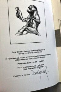 Original signed and numbered limited edition Dave Stevens selected