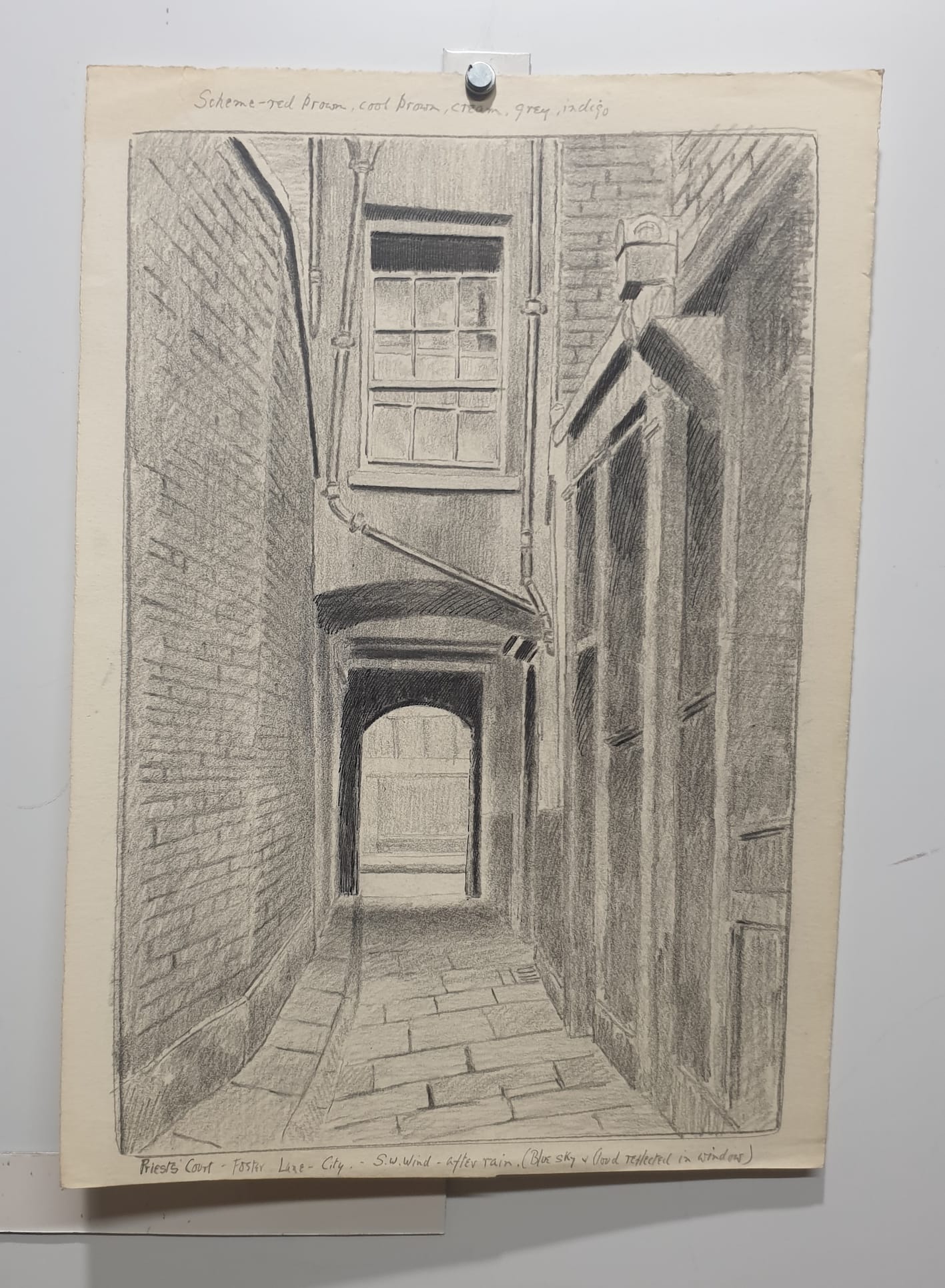 Frank Sully Sketches 1946 Painting Art Pencil Black White Q X Marks The Shop