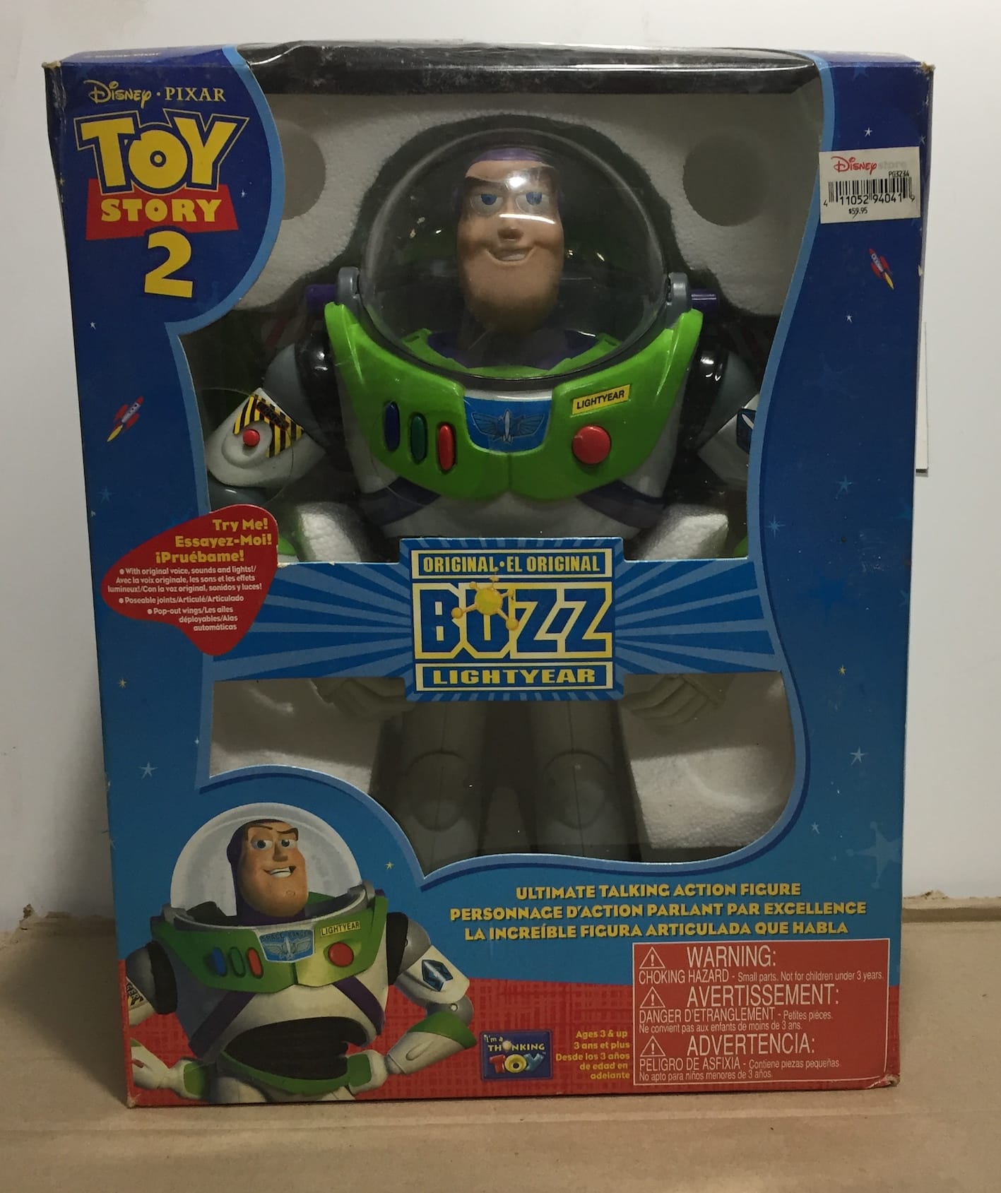 toy story buzz lightyear action figure