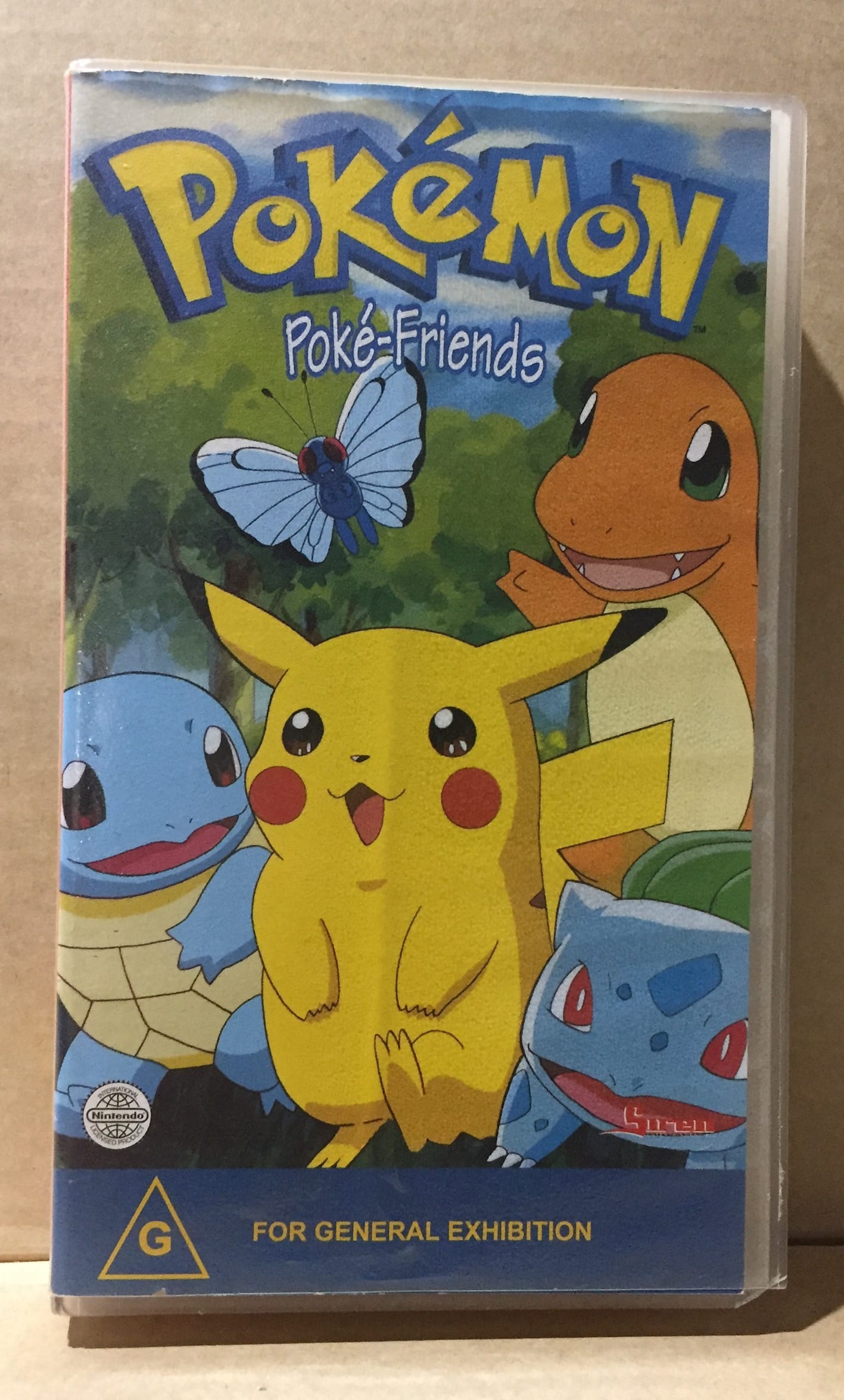 POKEMON POKEFRIENDS VOL. 4 VHS X Marks The Shop