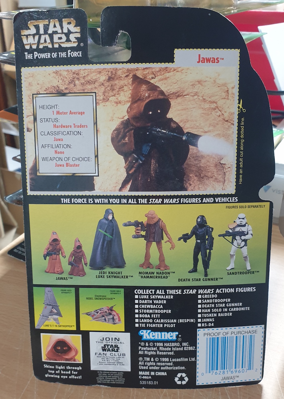 Star Wars JAWAS With Glowing Eyes and Blaster Pistols Action 