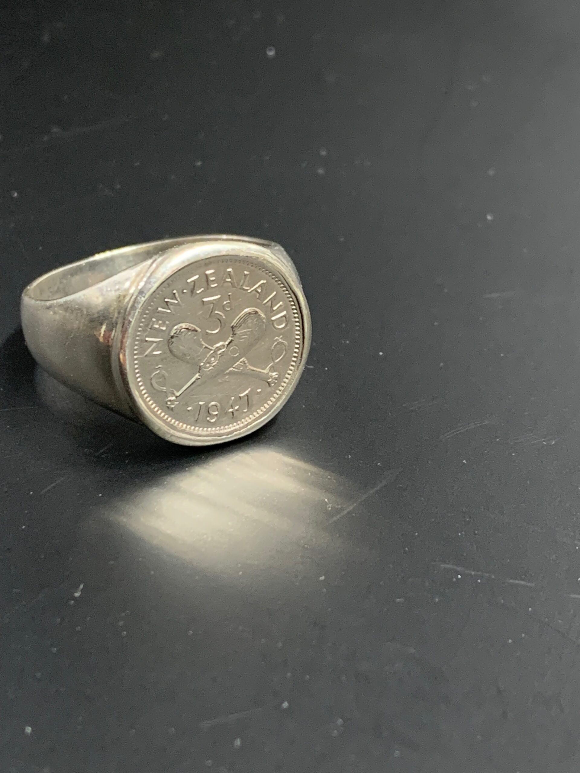 Coin rings - real UK silver coin ring - £30.00