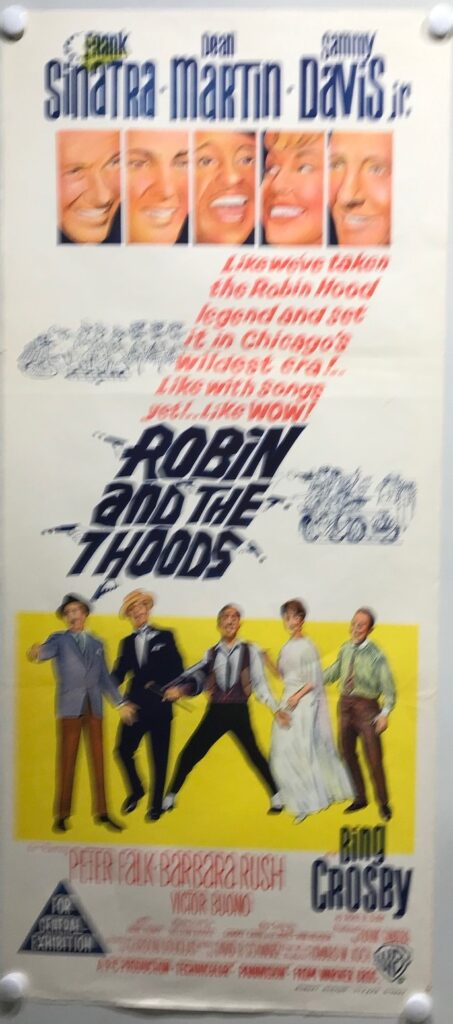 ORIGINAL DAYBILL MOVIE POSTER - ROBIN AND THE 7 HOODS - Bing Crosby ...