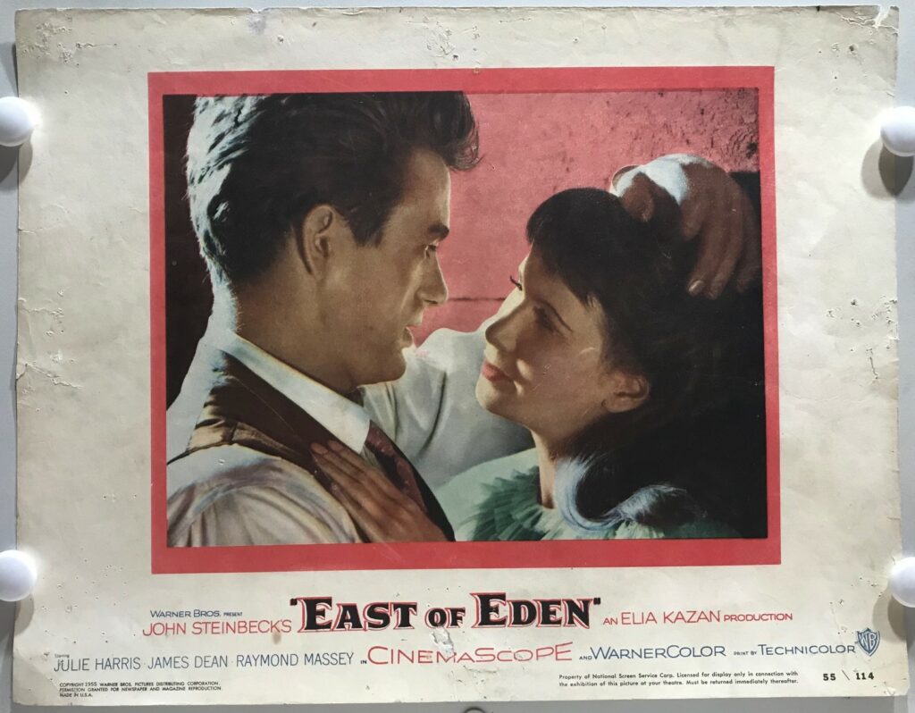 ORIGINAL LOBBY CARD - EAST OF EDEN - 1955 - title card - Julie Harris ...