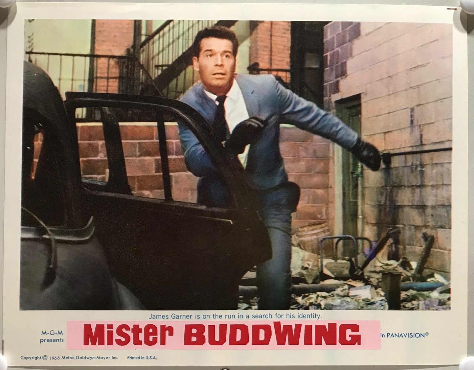 ORIGINAL LOBBY CARDS MISTER BUDDWING 1966 set of 8 James Garner