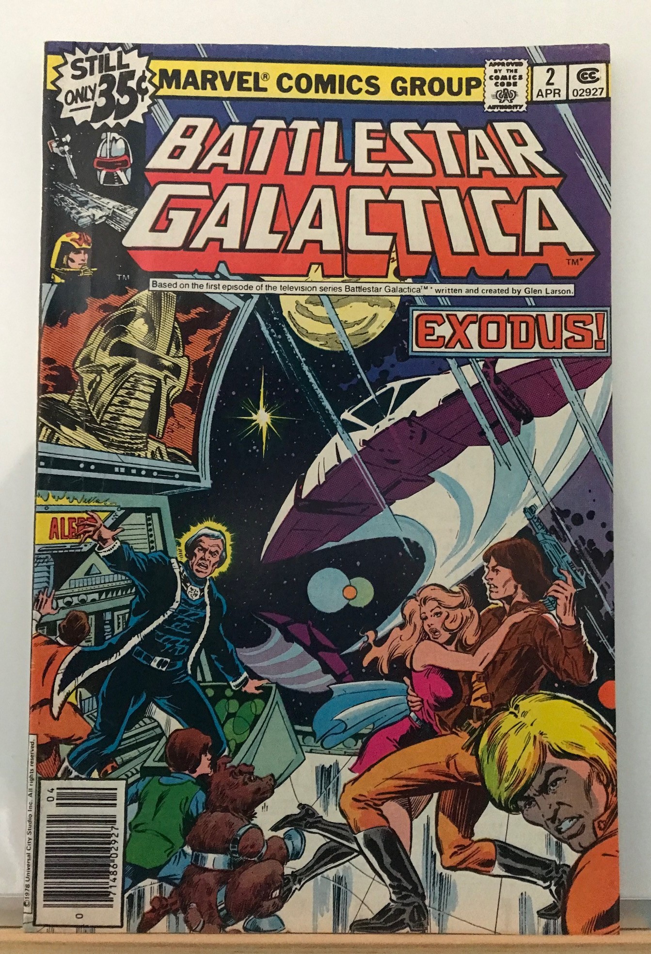 COMIC BOOK - MARVEL - BATTLESTAR GALACTICA - #2 - SOLD 12/06/2026 - X ...