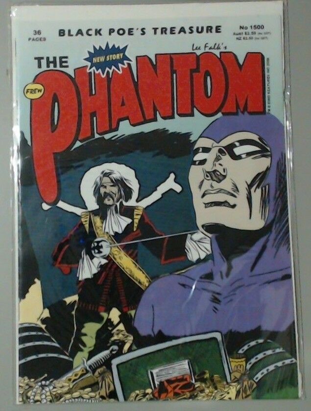 COMIC BOOK MAGAZINE THE PHANTOM NUMBER 1500 X Marks The Shop
